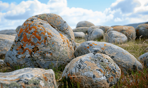 圆形花岗岩岩层