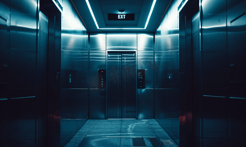 进入电梯