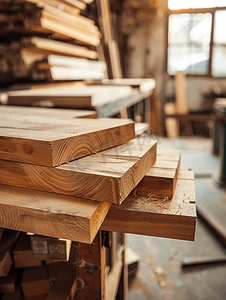 木桌车间家具橱柜制作