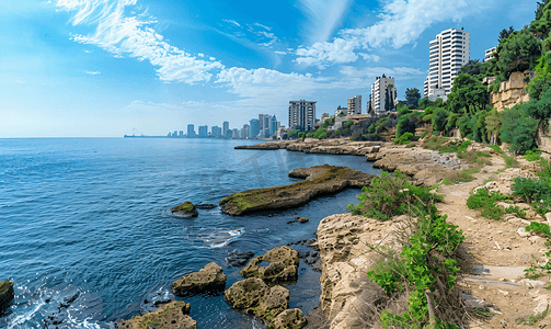 黎巴嫩贝鲁特海岸