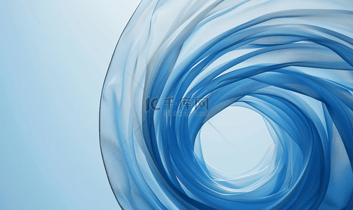 抽象圆形图案背景图片_蓝色吊带的蓝色抽象圆形图案