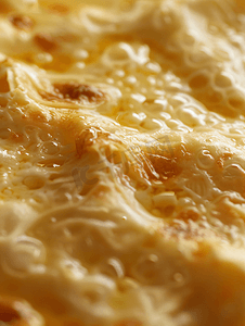 奶酪烤宽面条特写