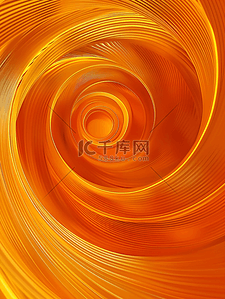 圆形图案背景图片_橙色抽象背景橙色吊索的圆形图案