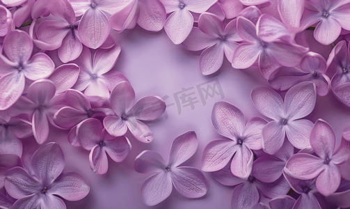 淡色国风水墨背景摄影照片_淡紫色吊带的淡紫色抽象圆形图案