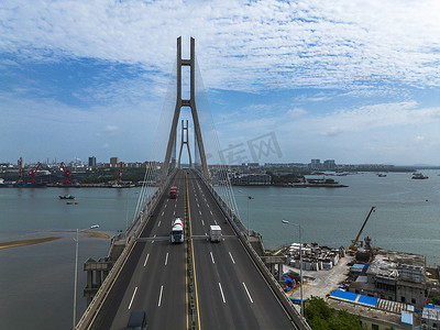 海南建筑摄影照片_海南洋浦大桥风光