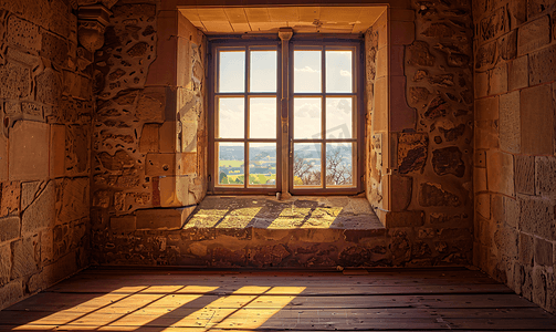 韦尔特海姆城堡的窗户