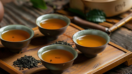 传统功夫茶茶文化高清摄影图
