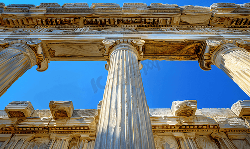 雅典卫城山门的柱子