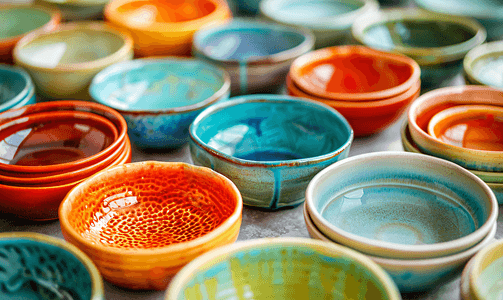 一些彩色陶瓷