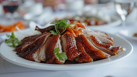 烧腊快餐图片摄影照片_北京烧鸭中餐美食高清图片