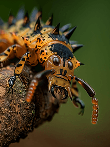 长节甲虫幼虫