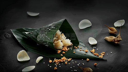 粽子素材背景图片_传统节日端午节包粽子场景素材