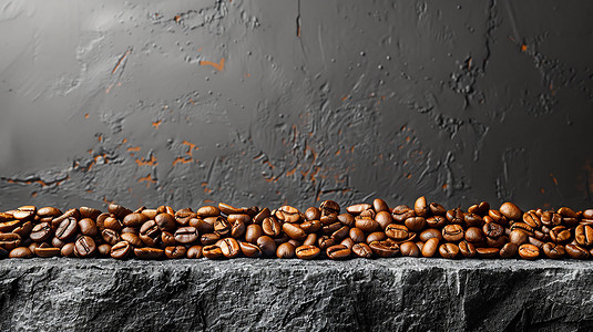 褐色可可豆咖啡巧克力摄影照片