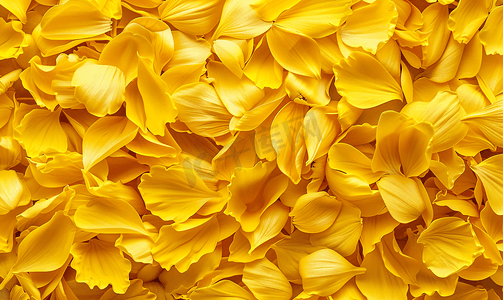 黄色颜色摄影照片_画笔裤子黄色向日葵花瓣