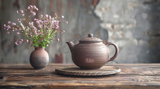 紫砂壶茶壶品茶茶艺图片