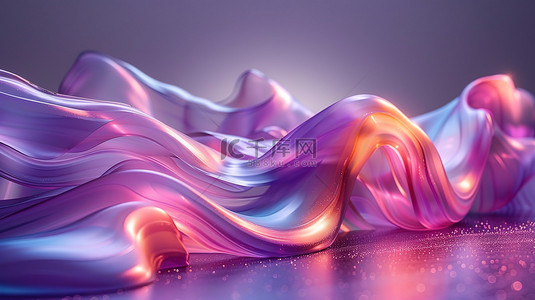 科技紫背景背景图片_紫色表面的水银渐变素材