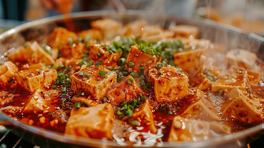 美食摄影麻婆豆腐高清图片