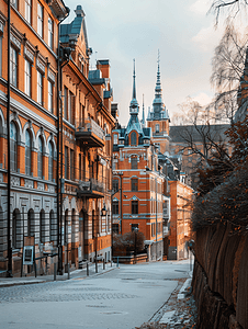 斯德哥尔摩的市政住宅和医院