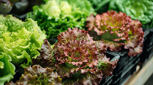 蔬菜绿色褐红健康摄影照片