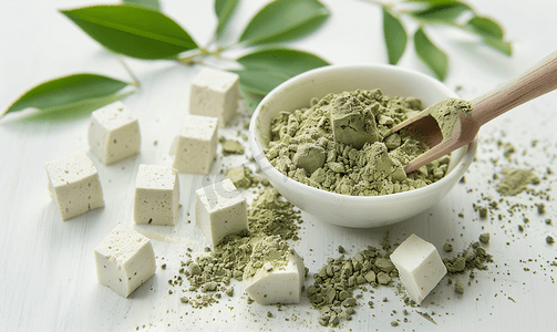 天然可冲式可生物降解豆腐砂绿茶粉香味