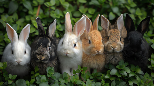 中秋浮雕兔子摄影照片_兔子可爱吃东西草地摄影照片