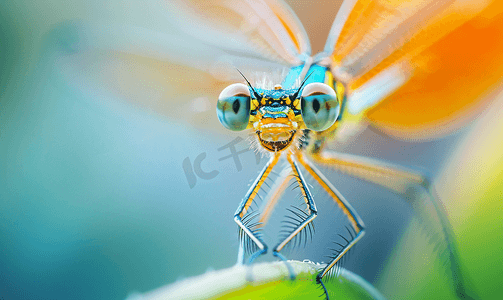 蜻蜓的微距摄影