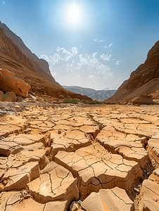 瓦迪阿尔哈拉尔地区干涸的乔达河床