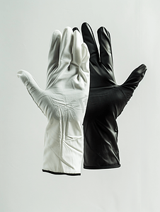 耐热烹饪手套黑色白色白色