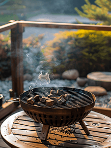 韩式空炭烤炉