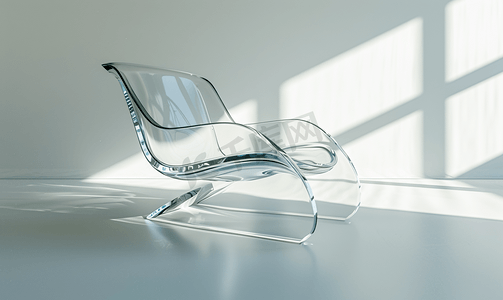 设计透明摄影照片_有机玻璃塑料透明椅意大利设计细节