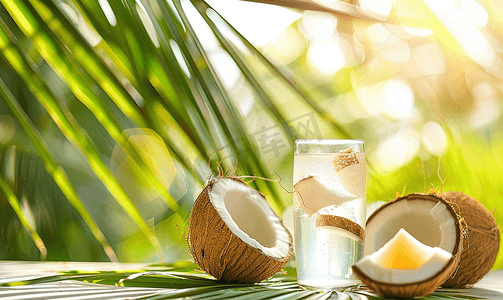 椰子水或椰子汁