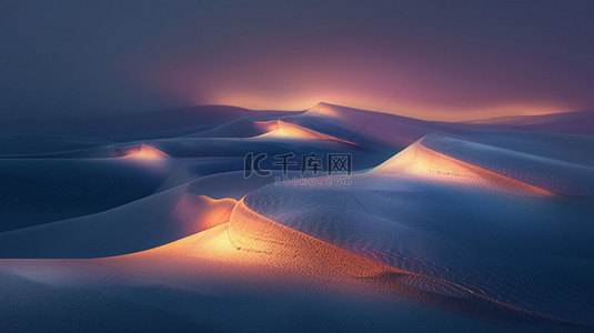 白兔背景背景图片_沙漠沙丘简约合成创意素材背景
