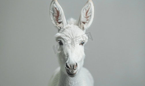 白驴肖像