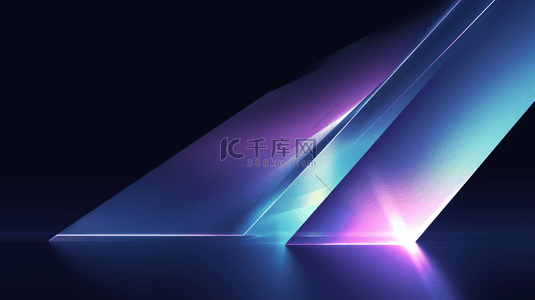 蓝紫促销背景图片_618蓝紫色数码科技直播间背景