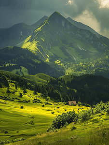 登山摄影照片_斯洛伐克山脉