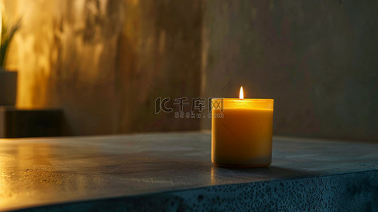 蜡烛素材背景图片_艺术光影蜡烛合成创意素材