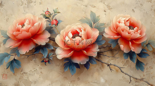 淘宝免费素材 天猫设计素材背景图片_花朵植物美丽合成创意素材