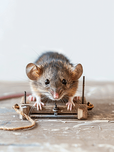 5只老鼠鼠摄影照片_老鼠屋陷阱老鼠陷阱