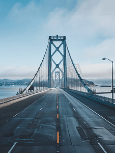 旧金山奥克兰湾悬索桥