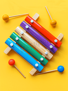 儿童木琴音乐玩具学习演奏声音