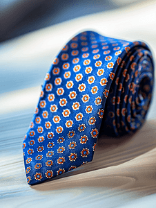 领带摄影照片_意大利制造的丝绸领带展出