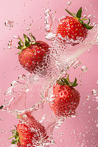 草莓水果摄影图照片写实