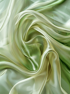 背景灰绿色透明丝织物