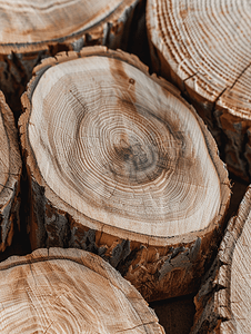 棕色木纹摄影照片_天然美观的木材粗糙正面有木纹
