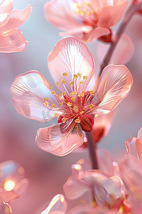 樱花摄影图真实盛开照片