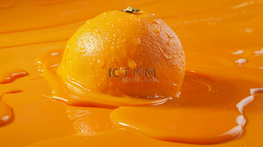 水果美团背景图片_桌面水果橙子切开摆放的背景