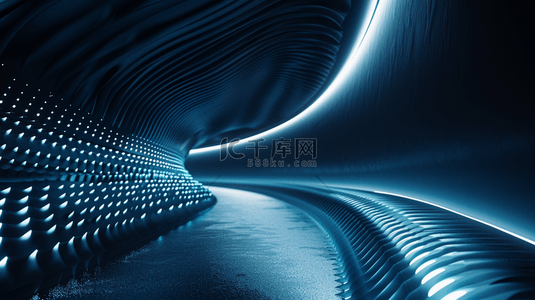 展示科技背景图片_高科技数据数字网络空间隧道的背景