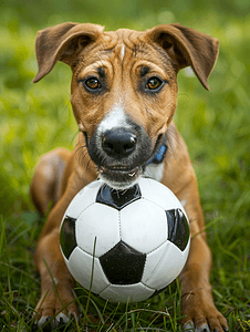 狗与足球
