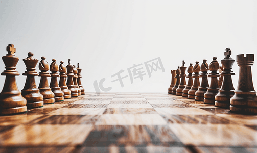游戏背景抠图摄影照片_孤立在白色背景上的木制棋盘