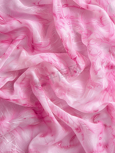 千库原创手绘摄影照片_扎染蜡染粉色围巾图案
